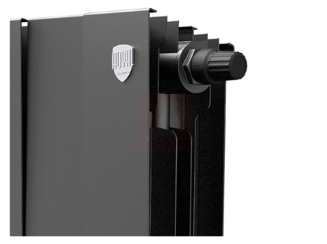 Биметаллический радиатор Royal Thermo Piano Forte 300 VDR Noir Sable,10 секций Биметаллический радиатор Royal Thermo Piano Forte 300 VDR Noir Sable,10 секций