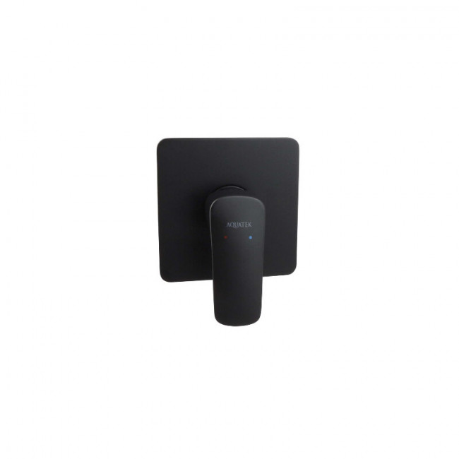 Комплект для душа Aquatek Вега AQ1076MB 3 в 1, матовый черный Комплект для душа Aquatek Вега AQ1076MB 3 в 1, матовый черный
