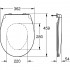 Комплект подвесного унитаза Grohe Bau Ceramic и инсталляции Aquatek Standard 50 INS-0000012 с звукоизол.прокладкой  и с крепежом KKI-0000002 4в1