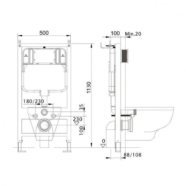Комплект подвесного унитаза Grohe Bau Ceramic и инсталляции Aquatek Standard 50 INS-0000012 с звукоизол.прокладкой и с крепежом KKI-0000002 4в1 Комплект подвесного унитаза Grohe Bau Ceramic и инсталляции Aquatek Standard 50 INS-0000012 с звукоизол.прокладкой и с крепежом KKI-0000002 4в1