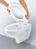 Комплект подвесного унитаза Grohe Bau Ceramic и инсталляции Aquatek Standard 50 INS-0000012 с звукоизол.прокладкой  и с крепежом KKI-0000002 4в1
