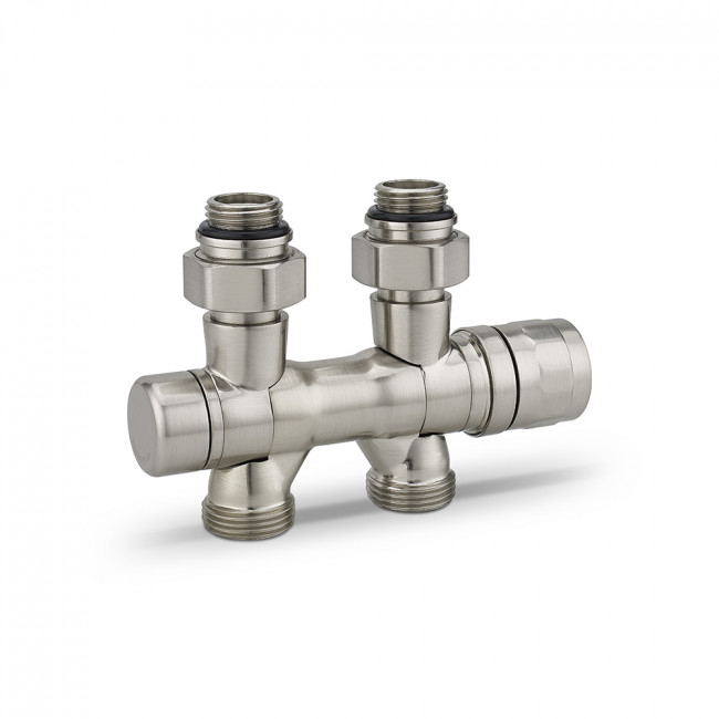 Узел нижнего подключения Varmega 1/2"х3/4"EK НР, универсальный, матовый никель VMDV25-500415 Узел нижнего подключения Varmega 1/2"х3/4"EK НР, универсальный, матовый никель VMDV25-500415