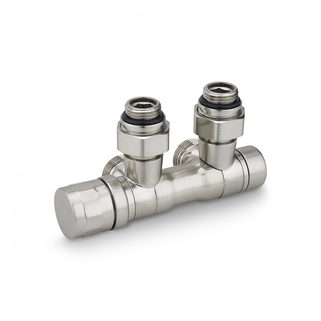 Узел нижнего подключения Varmega 1/2"х3/4"EK НР, универсальный, матовый никель VMDV25-500415 Узел нижнего подключения Varmega 1/2"х3/4"EK НР, универсальный, матовый никель VMDV25-500415