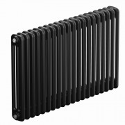 Радиатор трубчатый стальной Rifar Tubog 3057, 20 сек.3/4 бок.подк. Антрацит, (кроншт.в компл.)