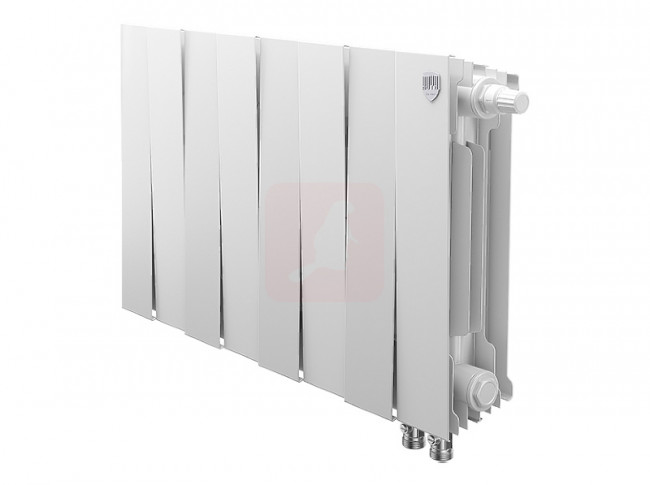 Биметаллический радиатор Royal Thermo Piano Forte 300 VDR Bianco Traffico, 8 секций Биметаллический радиатор Royal Thermo Piano Forte 300 VDR Bianco Traffico, 8 секций