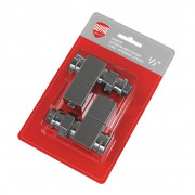 Набор дизайн-вентилей Royal Thermo Cube, прямой 1/2" (хром) НС-1193189 Набор дизайн-вентилей Royal Thermo Cube, прямой 1/2" (хром) НС-1193189
