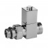 Набор дизайн-вентилей Royal Thermo Cube, прямой 1/2" (хром) НС-1193189