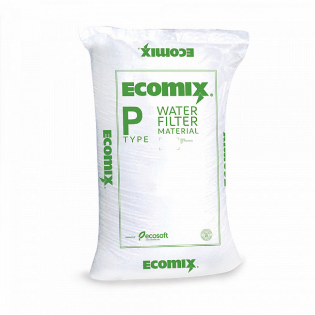 Ионообменная смола (сорбент) Ecosoft ECOMIX P в мешках 12л