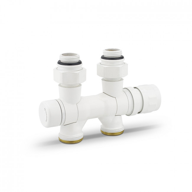 Узел нижнего подключения Varmega 1/2"х3/4"EK НР, универсальный, белый VMDV25-100415 Узел нижнего подключения Varmega 1/2"х3/4"EK НР, универсальный, белый VMDV25-100415