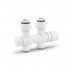 Узел нижнего подключения Varmega 1/2"х3/4"EK НР, универсальный, белый VMDV25-100415