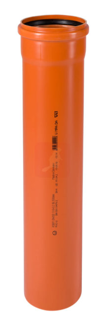 Труба канализационная с раструбом Ostendorf KGEM SN4 110х2000 Труба канализационная с раструбом Ostendorf KGEM SN4 110х2000