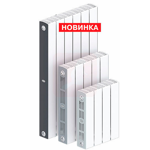 Биметаллический радиатор Rifar Supremo Ventill L 800, 10 секций Биметаллический радиатор Rifar Supremo Ventill L 800, 10 секций