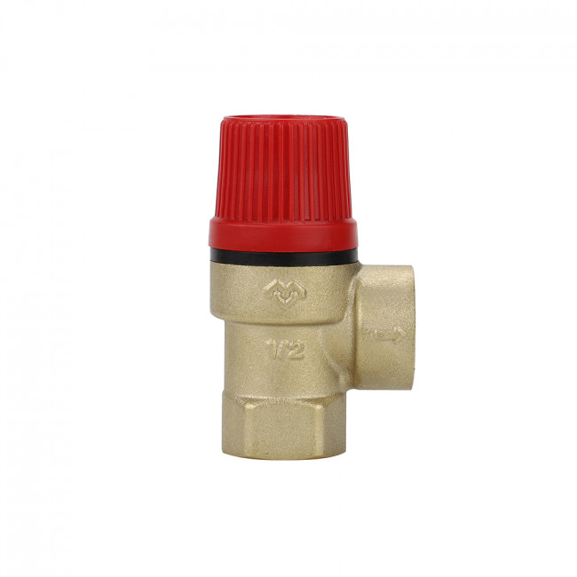 Клапан предохранительный (сбросной) Varmega 1/2" ВР, 3 бар, мембранный, латунь VM16604 Клапан предохранительный (сбросной) Varmega 1/2" ВР, 3 бар, мембранный, латунь VM16604
