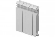 Биметаллический радиатор Rifar EcoBuild 300-6 секций, белый