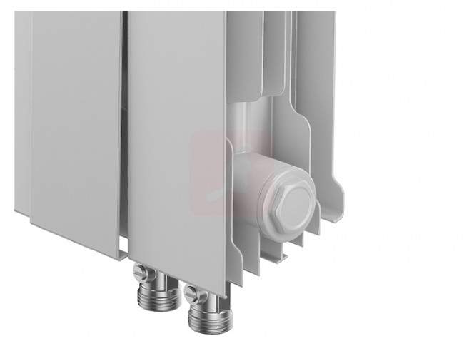 Биметаллический радиатор Royal Thermo Piano Forte 300 VDR Bianco Traffico, 10 секций Биметаллический радиатор Royal Thermo Piano Forte 300 VDR Bianco Traffico, 10 секций