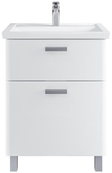 Тумба с раковиной Sanstar Gretta 60, напольная, Фостер-600 Тумба с раковиной Sanstar Gretta 60, напольная, Фостер-600