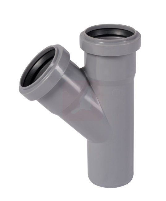 Тройник канализационный Ostendorf HTEA 50/50х45° Тройник канализационный Ostendorf HTEA 50/50х45°