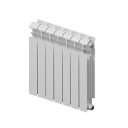 Биметаллический радиатор Rifar EcoBuild 300-7 секций, белый
