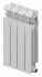 Биметаллический радиатор Rifar EcoBuild 300-7 секций, белый