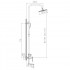 Душевая система VALFEX Orion White с тропическим и ручным душем, латунь VF.24548-8 белый