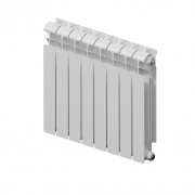 Биметаллический радиатор Rifar EcoBuild 300-8 секций, белый