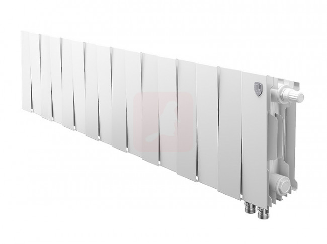 Биметаллический радиатор Royal Thermo Piano Forte 200 VDR Bianco Traffico, 16 секций Биметаллический радиатор Royal Thermo Piano Forte 200 VDR Bianco Traffico, 16 секций