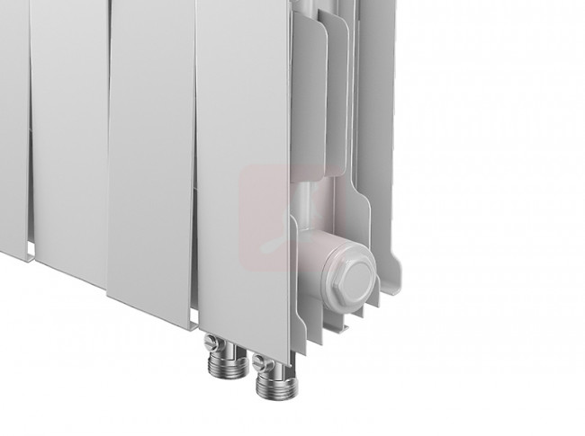 Биметаллический радиатор Royal Thermo Piano Forte 200 VDR Bianco Traffico, 16 секций Биметаллический радиатор Royal Thermo Piano Forte 200 VDR Bianco Traffico, 16 секций