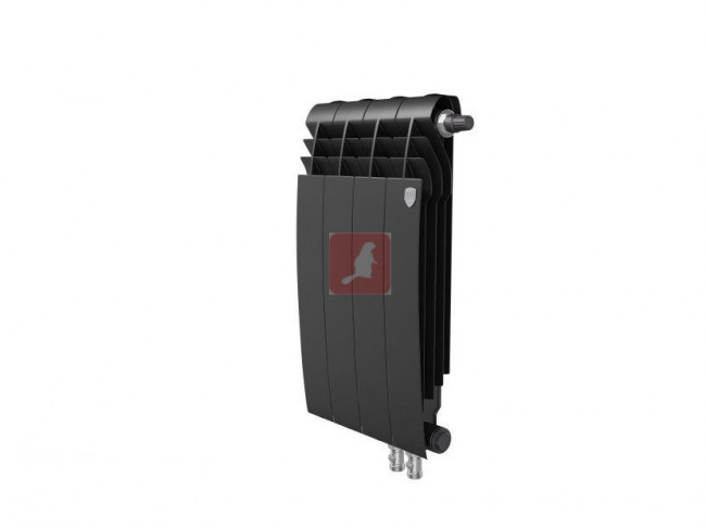 Биметаллический радиатор Royal Thermo BiLiner 500 VDR Noir Sable, 4 секции Биметаллический радиатор Royal Thermo BiLiner 500 VDR Noir Sable, 4 секции