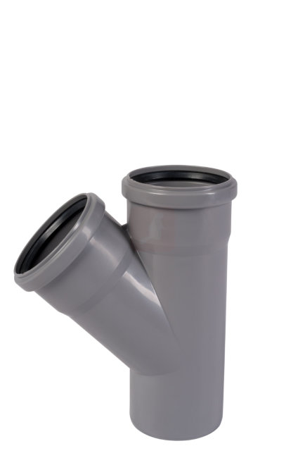 Тройник канализационный Ostendorf HTEA 90/90х45°