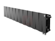 Биметаллический радиатор Royal Thermo Piano Forte 200 VDR Noir Sable, 20 секций Биметаллический радиатор Royal Thermo Piano Forte 200 VDR Noir Sable, 20 секций