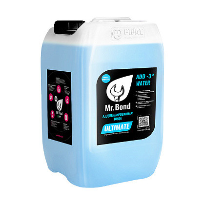 Котловая вода (аддитивированная) Mr.Bond ADD WATER 20 кг Котловая вода (аддитивированная) Mr.Bond ADD WATER 20 кг