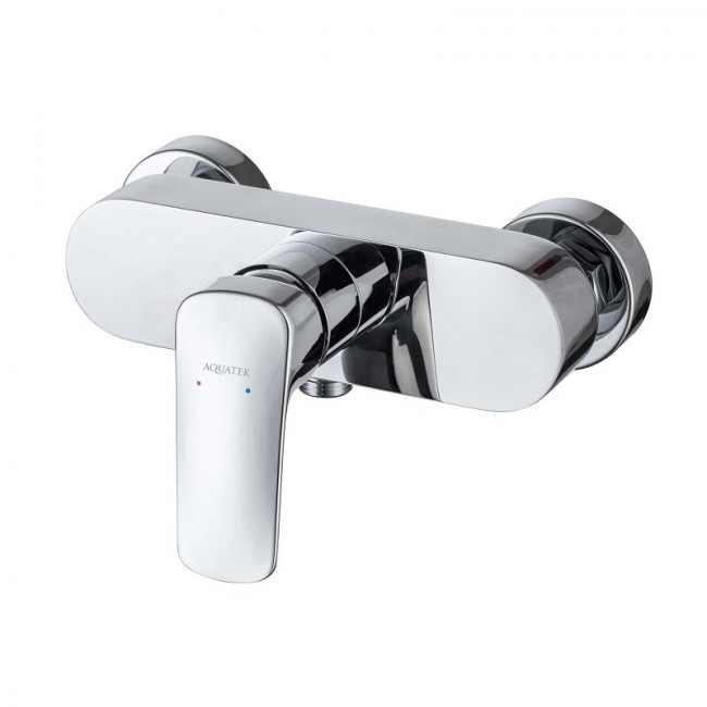 Комплект для душа Aquatek Вега AQ1034CR 2 в 1, хром Комплект для душа Aquatek Вега AQ1034CR 2 в 1, хром