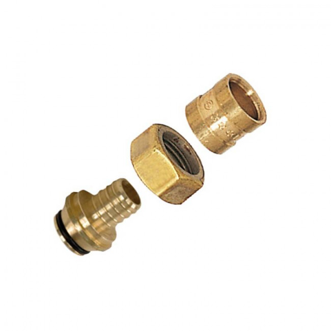 Адаптер резьбовой Comap PEXY Max 16х2,2-3/4"E, серия GM7359G-E, латунь PGM4089 Адаптер резьбовой Comap PEXY Max 16х2,2-3/4"E, серия GM7359G-E, латунь PGM4089