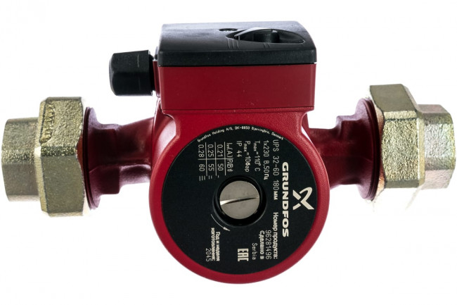 Насос циркуляционный Grundfos UPS 32-60 180 mm Серия 100 96281496 Насос циркуляционный Grundfos UPS 32-60 180 mm Серия 100 96281496