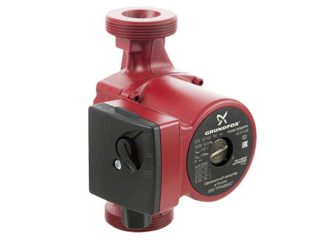 Насос циркуляционный Grundfos UPS 32-60 180 mm Серия 100 96281496 Насос циркуляционный Grundfos UPS 32-60 180 mm Серия 100 96281496