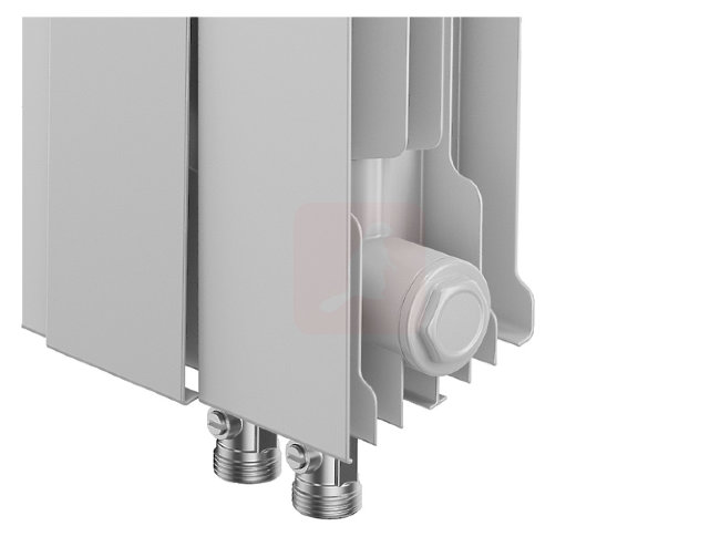 Биметаллический радиатор Royal Thermo Piano Forte 300 VDR Bianco Traffico, 16 секций Биметаллический радиатор Royal Thermo Piano Forte 300 VDR Bianco Traffico, 16 секций
