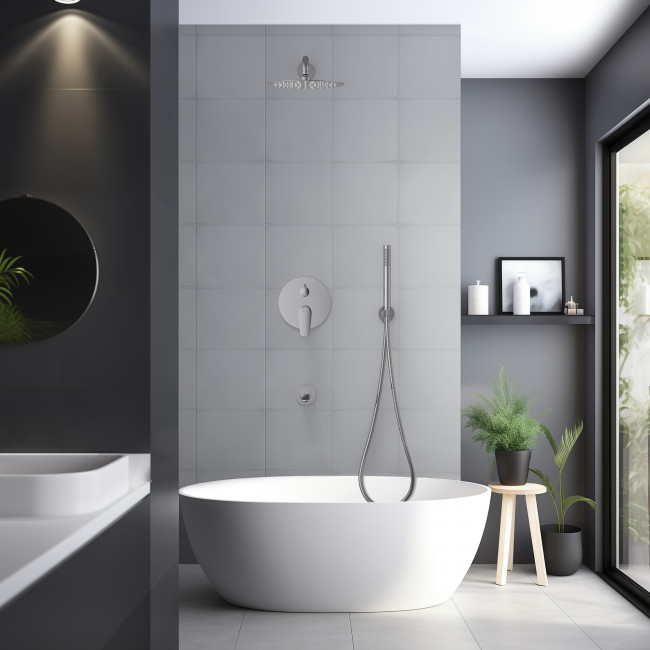 Комплект для душа Aquatek Бетта AQ1173CR 4 в 1, хром Комплект для душа Aquatek Бетта AQ1173CR 4 в 1, хром