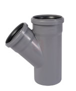 Тройник канализационный Ostendorf HTEA 125/110х45° Тройник канализационный Ostendorf HTEA 125/110х45°