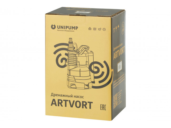 Насос погружной дренажный Unipump ARTVORT Q550B 22300 Насос погружной дренажный Unipump ARTVORT Q550B 22300