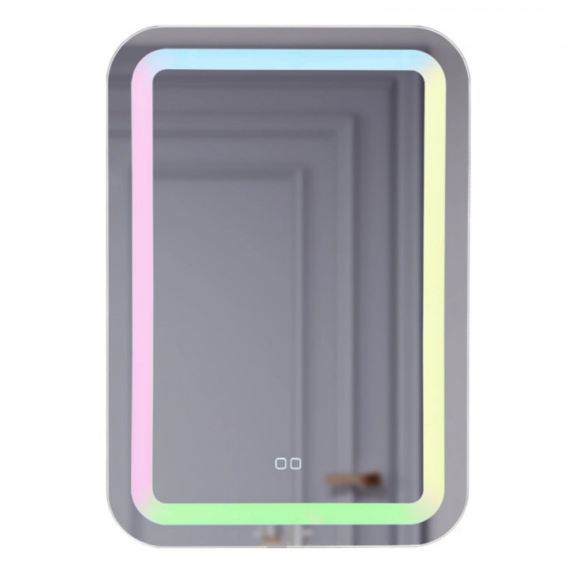 Зеркало Mixline "Мальта" RGB 550*800 (ШВ) сенсорный выключатель, мульти-цвет Зеркало Mixline "Мальта" RGB 550*800 (ШВ) сенсорный выключатель, мульти-цвет