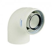 Отвод Immergas 90°, П/М 60/100 мм 3.012093