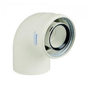 Отвод Immergas 90°, П/М 60/100 мм 3.012093 Отвод Immergas 90°, П/М 60/100 мм 3.012093