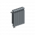 Радиатор биметаллический Rifar Monolit 500 х 6 сек. НП левое (MVL) Титан