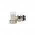 Клапан запорный радиаторный Varmega VM102, 1/2" ВР-НР угловой, с самоуплотняющимся полусгоном VM10211