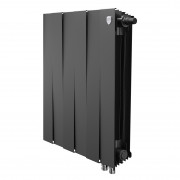 Радиатор биметаллический Royal Thermo Piano Forte 500 черный VR80 - 6 секц.
