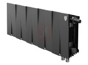 Биметаллический радиатор Royal Thermo Piano Forte 200 VDR Noir Sable,10 секций Биметаллический радиатор Royal Thermo Piano Forte 200 VDR Noir Sable,10 секций