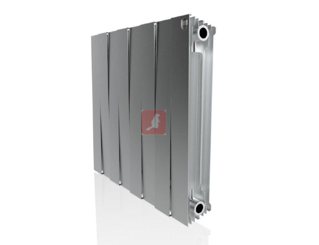 Радиатор биметаллический Royal Thermo Piano Forte 500 new/Silver Satin-8 секц. Радиатор биметаллический Royal Thermo Piano Forte 500 new/Silver Satin-8 секц.