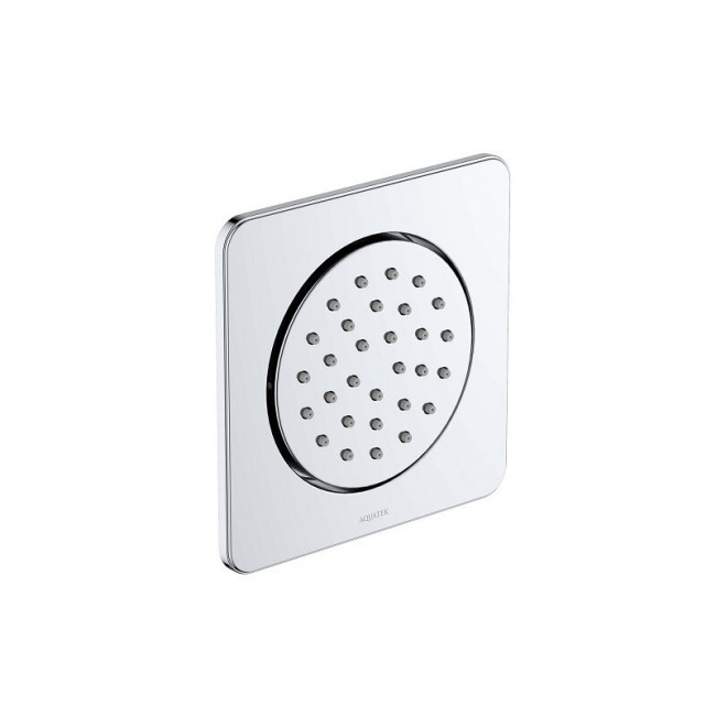 Форсунка для встроенного душа, боковая 130*130 Aquatek, хром AQ2099CR Форсунка для встроенного душа, боковая 130*130 Aquatek, хром AQ2099CR