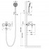 Смеситель для ванны с душевым набором Aquatek Лира, хром AQ1449CR