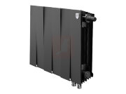 Биметаллический радиатор Royal Thermo Piano Forte 300 VDR Noir Sable, 6 секций Биметаллический радиатор Royal Thermo Piano Forte 300 VDR Noir Sable, 6 секций